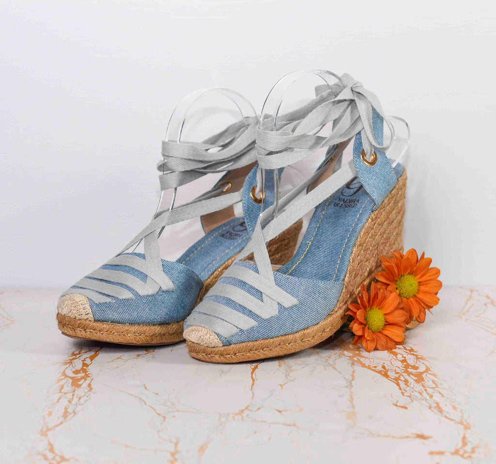 Alpargata Colombiana Denim Chic