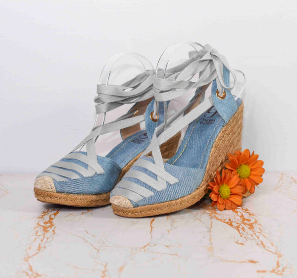 Alpargata Colombiana Denim Chic