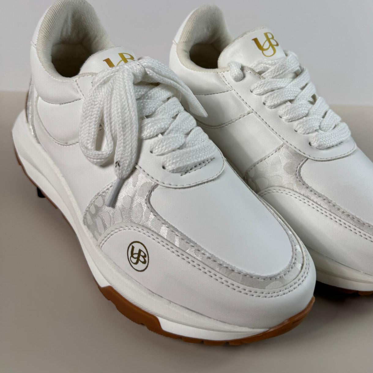 Vintage Silver & Gold Women’s Sneakers