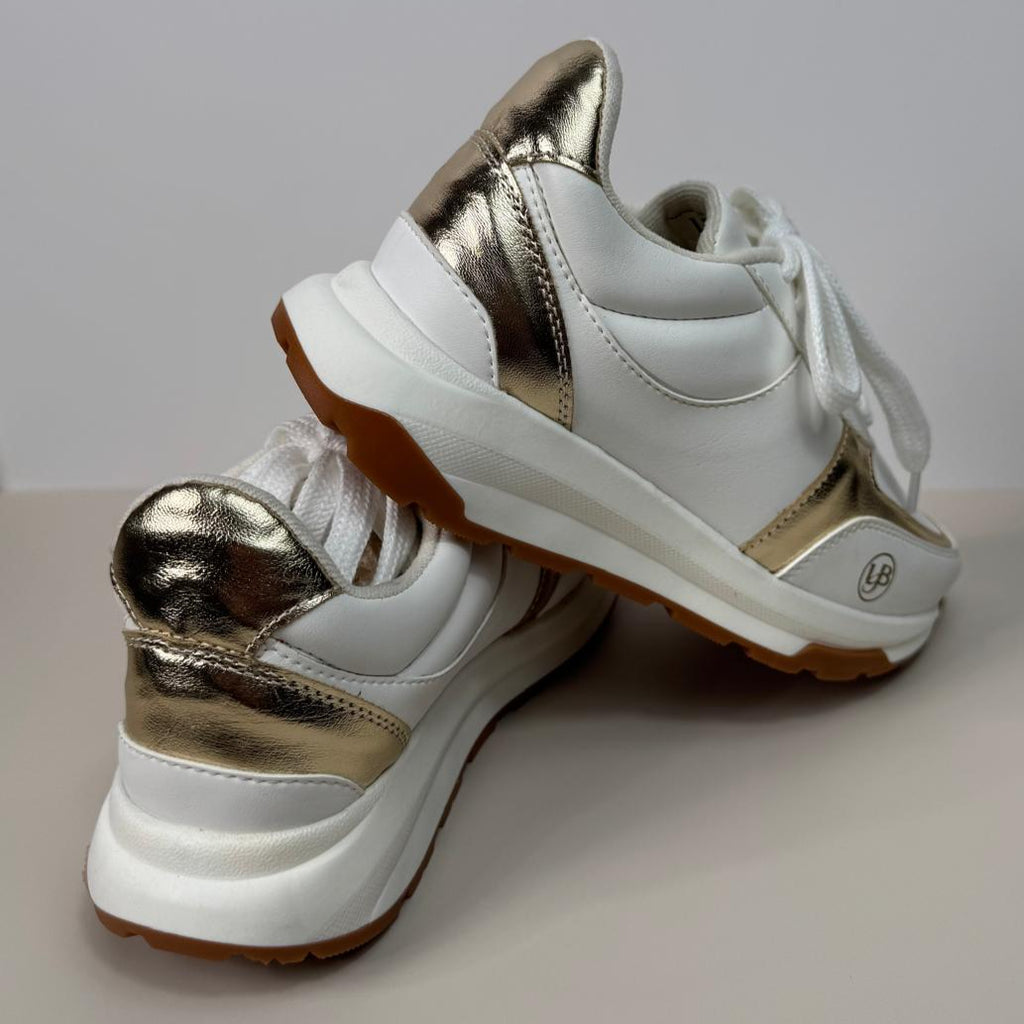 Vintage White & Gold Women’s Sneakers (Copia)